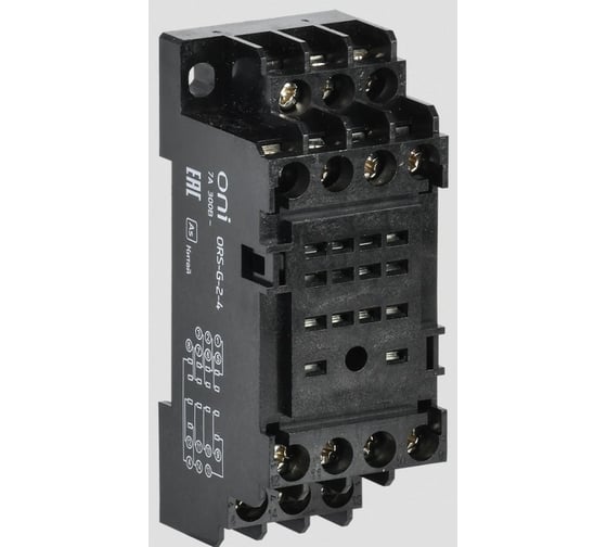 Розетка для реле ONI ORS-G-2-4 OGR-2 4C ORS-G-2-4-G 1