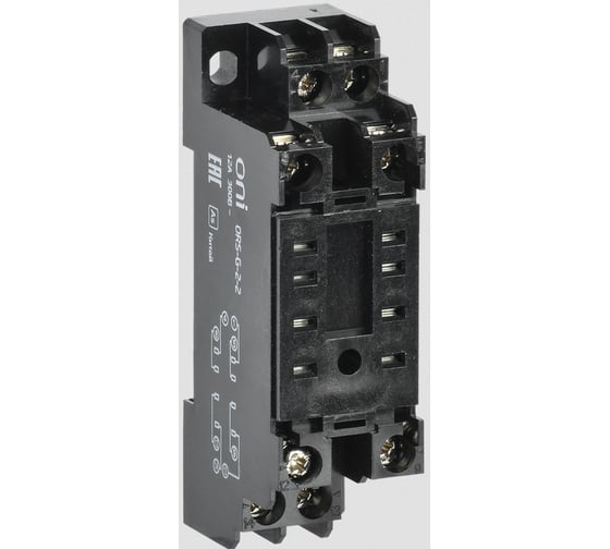 Розетка ONI ORS-G-2-2 для реле OGR-2 2C ORS-G-2-2-G 1