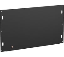 Стенка задняя GENERICA 550мм для шкафа 6U черная LWE5-06U-550-MW-G