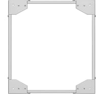 Цоколь SYSMATRIX 100x600x600, для напольных шкафов серии SL, с пылезащищенным кабельным вводом SL 6600.700