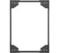 Цоколь SYSMATRIX 100x600x1000, для напольных шкафов серии SL, с пылезащищенным кабельным вводом SL 6100.900 1