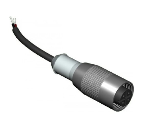Соединитель кабельный ТЕКО CS S19-3-4-C, Розетка, Прямой с кабелем,IP67, кабель 4 м, 250 AC/DC NO/NC 08-00044001 1