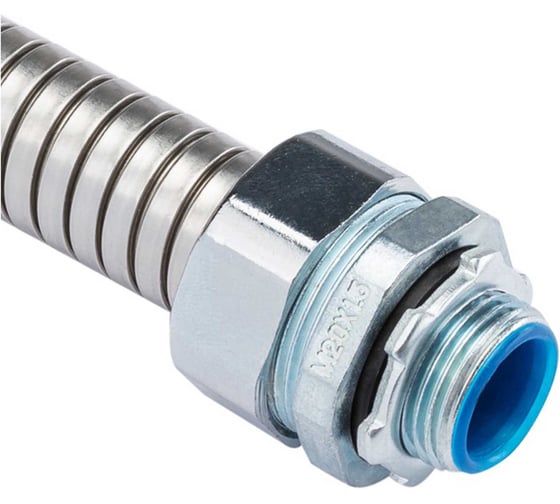 Муфта для гофрированных труб WEYER DPJ-12-G3/8 - коннектор прямой, нар. G3/8 WE7502400