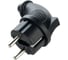 Вилка FL-PLUG-A-EU-IP44-BK 2P+PE 16A 250В IP44 угловая, переносная, чёрная Filum 00-01186590 4