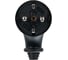 Вилка FL-PLUG-A-EU-IP44-BK 2P+PE 16A 250В IP44 угловая, переносная, чёрная Filum 00-01186590 5