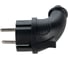 Вилка FL-PLUG-A-EU-IP44-BK 2P+PE 16A 250В IP44 угловая, переносная, чёрная Filum 00-01186590 7