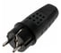 Вилка FL-PLUG-EU-IP44-BK 2P+PE 16A 250В IP44 переносная, чёрная Filum 00-01186586 3