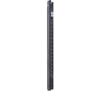 Вертикальный блок розеток ITK BASE PDU PV1111 24U 1 фаза 16А 15 розеток SCHUKO (немецкий стандарт) + 3 розетки C13 кабель 2,6м вилка SCHUKO (немецкий стандарт) BS-PV12-15D-03C13-11