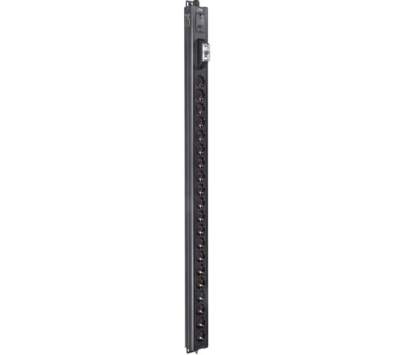 Вертикальный блок розеток ITK BASE PDU PV0111 26U 1 фаза 16А 20 розеток SCHUKO (немецкий стандарт) кабель 2,6м вилка SCHUKO (немецкий стандарт) BS-PV13-20D-11
