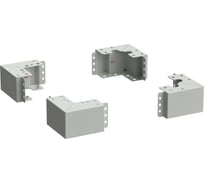 Уголок цоколя ITK LINEA S h=100 мм, серый (4шт/компл) LS-BC35-B0-01
