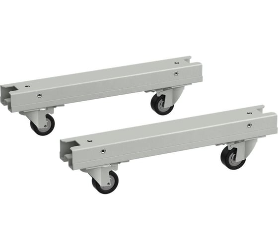 Комплект роликов ITK LINEA S для шкафа шириной 600 мм, серый LS-SRS35-600