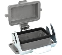 Корпус приборный проходной КЭАЗ с крышкой OptiLink HDC-H10B-BK-1L-MCV 353685