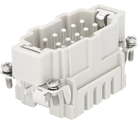 Вилка КЭАЗ OptiLink HDC-HE-10-16-MS-(0,14-2,5)-500V 352254