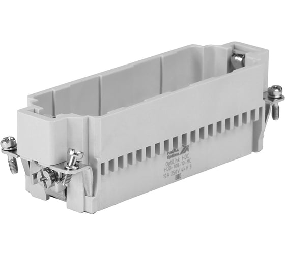 Вилка КЭАЗ OptiLink HDC-HDD-108-10-MC-(0,14-2,5)-250V 366486
