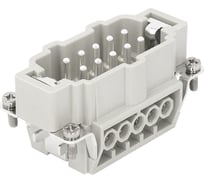 Вилка КЭАЗ OptiLink HDC-HE-10-16-M-(0,75-2,5)-500V 352252