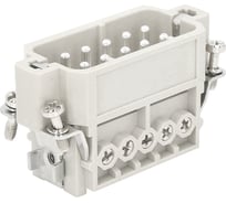 Вилка КЭАЗ OptiLink HDC-HA-10-16-M-(0,75-2,5)-250V 366470