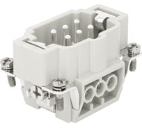 Вилка КЭАЗ OptiLink HDC-HE-6-16-M-(0,75-2,5)-500V 352246