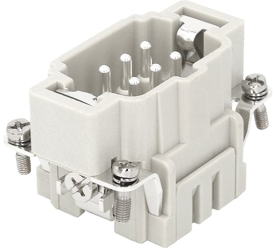 Вилка КЭАЗ OptiLink HDC-HE-6-16-MS-(0,14-2,5)-500V 352248