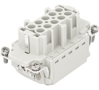 Розетка КЭАЗ OptiLink HDC-HE-10-16-FQ-(0,14-2,5)-500V 352257