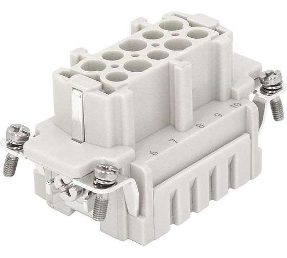 Розетка КЭАЗ OptiLink HDC-HE-10-16-FS-(0,14-2,5)-500V 352255