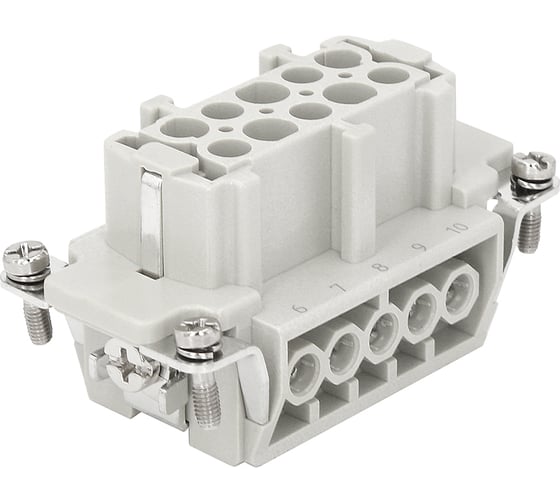 Розетка КЭАЗ OptiLink HDC-HE-10-16-F-(0,75-2,5)-500V 352253