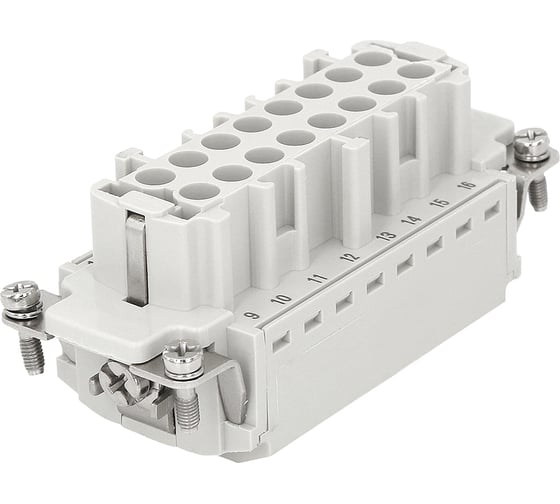 Розетка КЭАЗ OptiLink HDC-HE-16-16-FQ-(0,14-2,5)-500V 352263