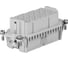 Розетка КЭАЗ OptiLink HDC-HDD-72-10-FC-(0,14-2,5)-250V 366485 1