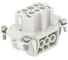 Розетка КЭАЗ OptiLink HDC-HE-6-16-F-(0,75-2,5)-500V 352247 1