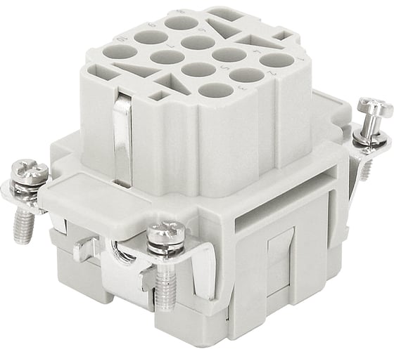Розетка КЭАЗ OptiLink HDC-HEE-10-16-FC-(0,14-4,0)-500V 352235