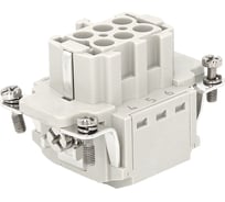 Розетка КЭАЗ OptiLink HDC-HE-6-16-FQ-(0,14-2,5)-500V 352251
