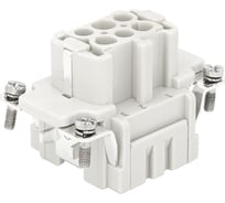 Розетка КЭАЗ OptiLink HDC-HE-6-16-FS-(0,14-2,5)-500V 352249