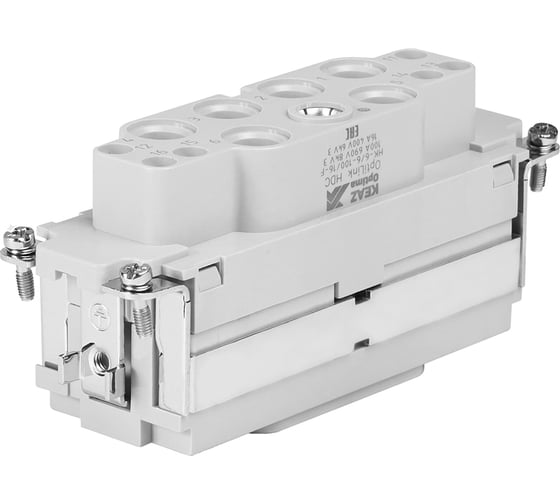 Розетка КЭАЗ OptiLink HDC-HK-6/6-100/16-F-(16-35/0,5-2,5)-690/400V 352277
