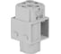 Розетка КЭАЗ OptiLink HDC-HM-2-100-FC-(10-35)-1000V 366463 1