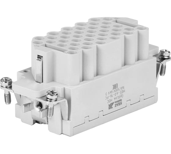 Розетка КЭАЗ OptiLink HDC-HEE-40-16-FC-(0,14-4,0)-500V 352243