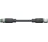Соединитель кабельный VELLEDQ M12-M03T/F03T-10.0PUR/BK М12, вилка прямой/розетка прямой, 3-PIN IP67, 60/125/250 DC, кабель ПУ 10м 08-00050419 1