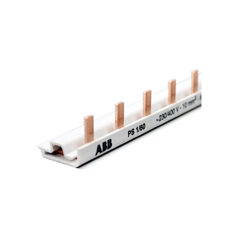 1-фазная шина ABB PS1/60 60 модулей, 63А 2CDL210001R1060 - выгодная ...