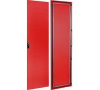 Дверь металлическая IEK FORMAT 2000х600мм RAL3020 красная YKM40D-FO-DMR-200-060