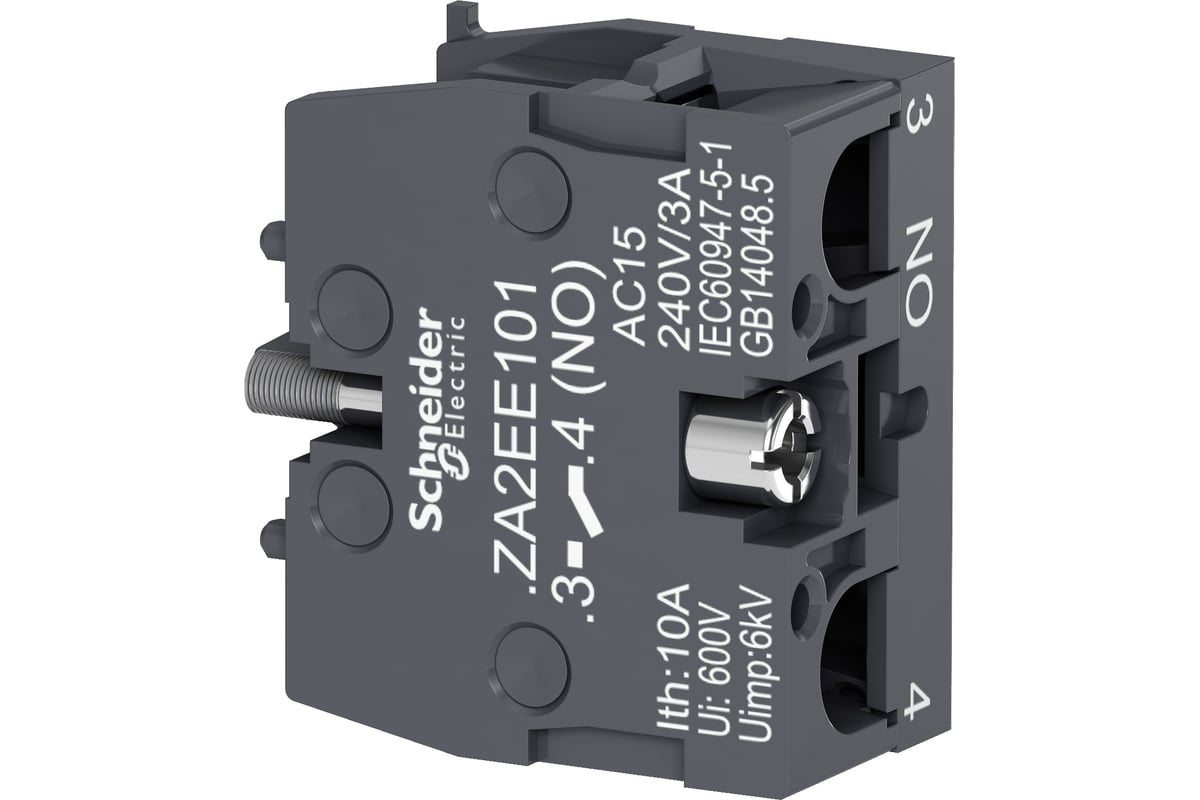 Контактный блок Systeme Electric 1НО SE ZA2EE101 - выгодная цена ...