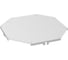 Крышка крестовины IEK ESCA 7 100-2,0 RAL 9016 ES7-KRD-100-20-RGA 1