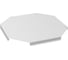 Крышка крестовины IEK ESCA 7 100-1,5 RAL 9016 ES7-KRD-100-15-RGA 1