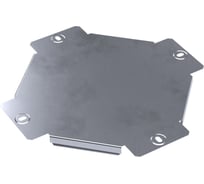 Крышка ответвителя Х-образного Промрукав Стандарт INOX (AISI 316) 100 (0,7 мм) PR16.3224