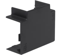 Угол Т-образный IEK ELECOR КМТ 25х16 черный (4шт/компл) EL-KK10D-T-025-016-K02