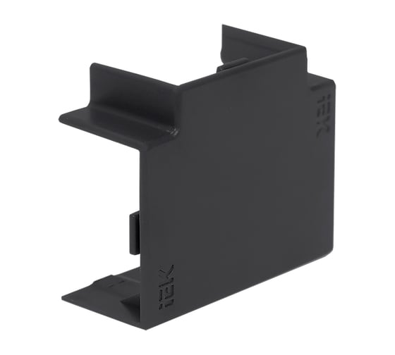 Угол Т-образный IEK ELECOR КМТ 60х40 черный (4шт/компл) EL-KK10D-T-060-040-K02
