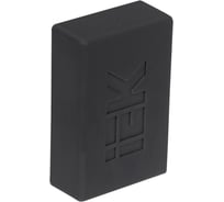 Заглушка IEK ELECOR КМЗ 100х60 черный (2шт/компл) EL-KK10D-Z-100-060-K02