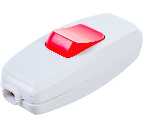 Переключатель-бра MONO ELECTRIC с красной кнопкой, в упаковке 170-010001-800