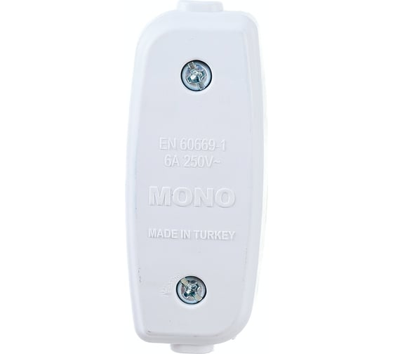 Переключатель-бра MONO ELECTRIC с красной кнопкой, в упаковке 170-010001-800