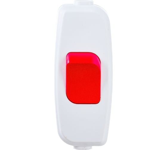 Переключатель-бра MONO ELECTRIC с красной кнопкой, в упаковке 170-010001-800