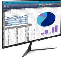 Монитор ExeGate 27 100 Гц ProSmart EV2707CA VA LED Grade A+, FHD, 1920x1080 100Гц, 16:9, 250cd/m2, 4000:1, 178/178, 5ms, D-Sub, HDMI, Flicker-free 300407