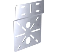 Монтажная пластина для ЭМК Промрукав Стандарт INOX (AISI 316) 195х150 (1,5 мм) PR16.3813