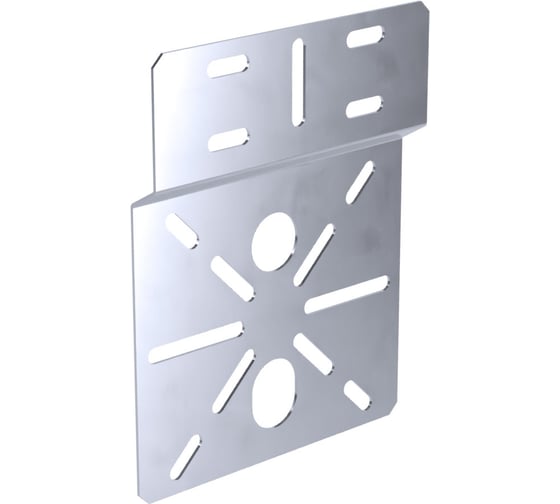 Монтажная пластина для ЭМК Промрукав Стандарт INOX (AISI 316) 195х150 (1,5 мм) PR16.3813